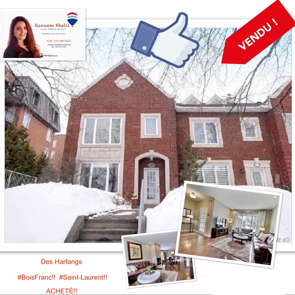 Raneem Khalil - Real Estate Broker - Courtier immobilier - REMAX | 1850 Avenue Panama bur.110, Brossard, QC J4W 3C9, Canada | Phone: (514) 449-6643