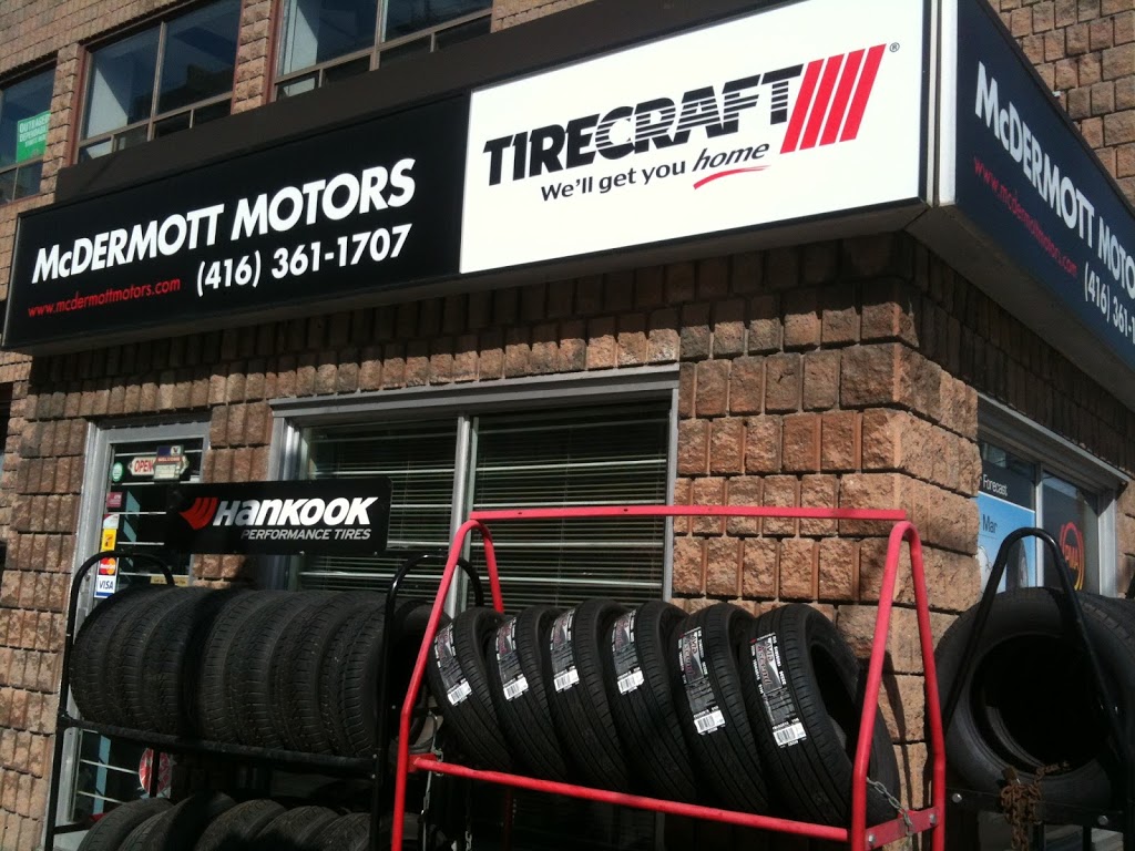 McDermott Motors Tirecraft | 300 Shuter St, Toronto, ON M5A 1W7, Canada | Phone: (416) 361-1707