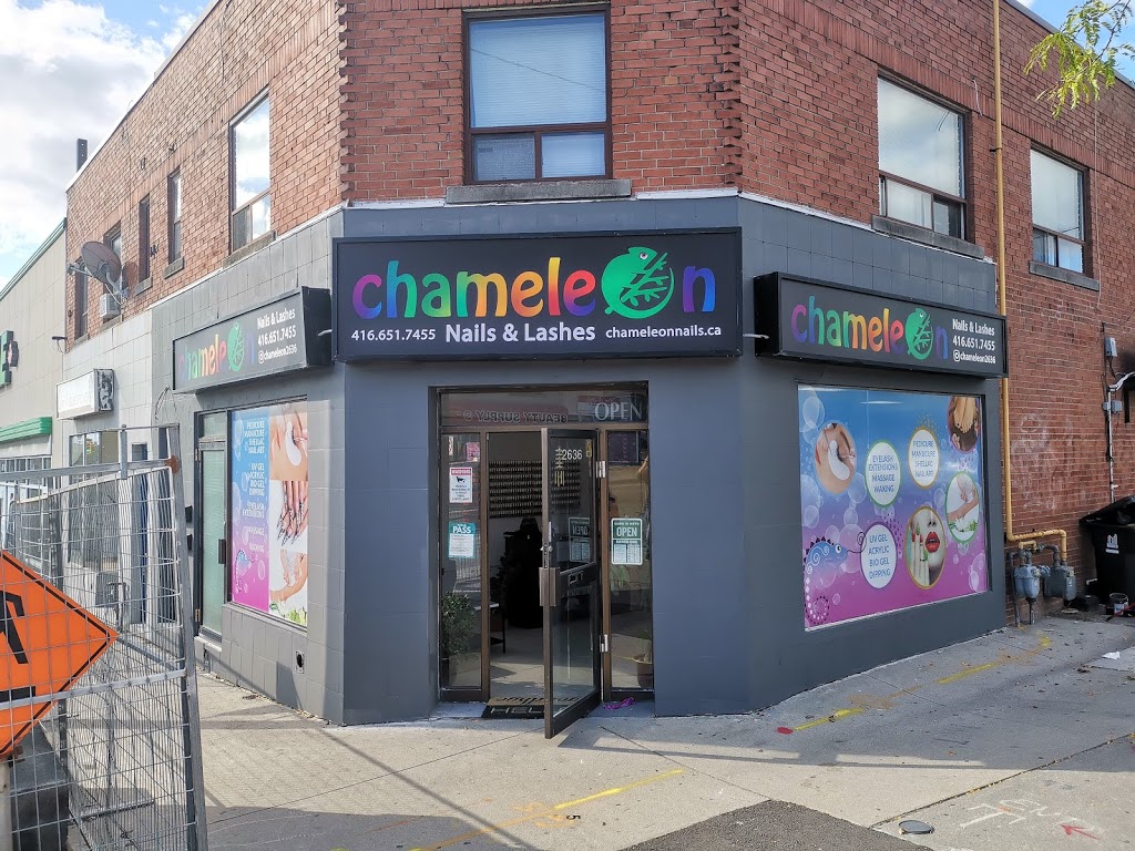 Chameleon Nails & Lashes | 2636 Eglinton Ave W, York, ON M6M 1T7, Canada | Phone: (416) 651-7455