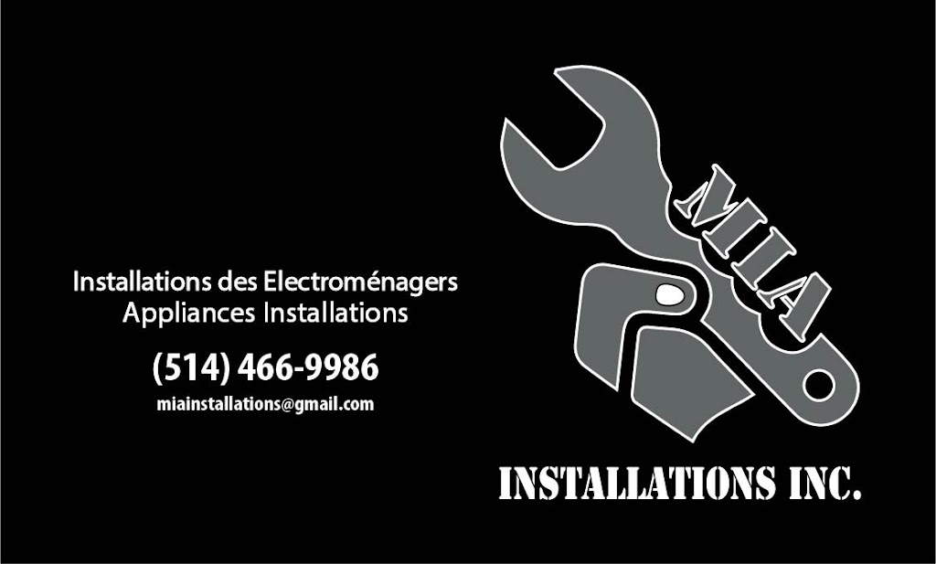 Mia installations inc | 1584 100e Avenue, Laval, QC H7W 0B8, Canada | Phone: (514) 466-9986