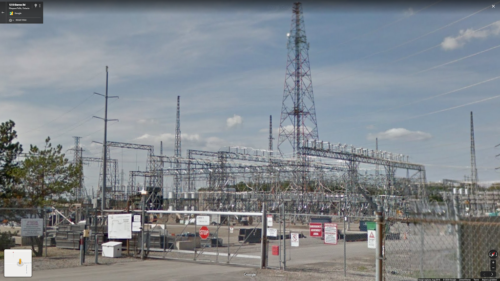 Hydro One - Allanburg Transmission Station | 1210 Barron Rd, Niagara Falls, ON L2H 2Y6, Canada | Phone: (416) 345-5000