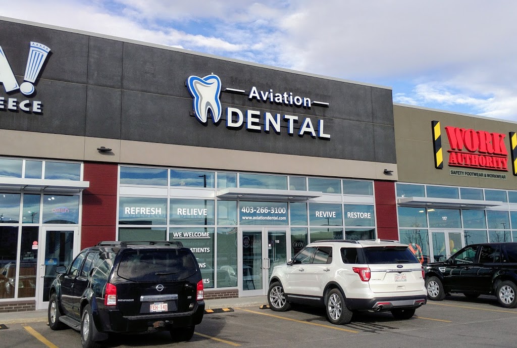 Aviation Dental | 465 Aviation Rd NE Unit 113, Calgary, AB T2E 5T5, Canada | Phone: (403) 266-3100