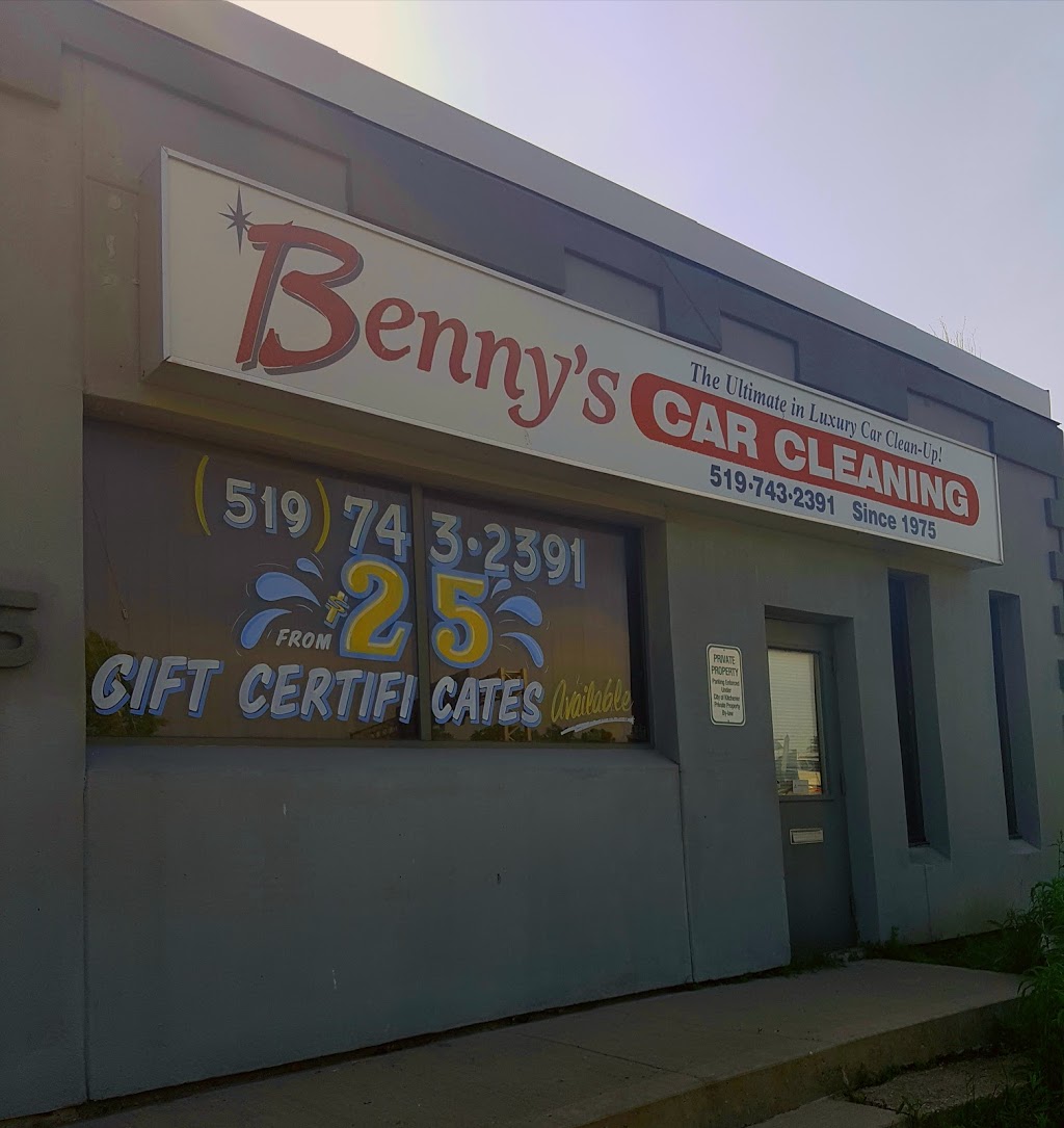 Bennys Car Cleaning | 45 Campbell Ave, Kitchener, ON N2H 4X8, Canada | Phone: (519) 743-2391