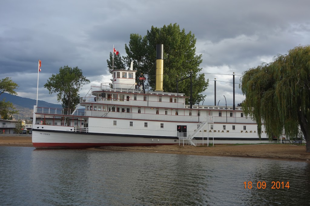 SS Sicamous Heritage Park | 1099 Lakeshore Dr W, Penticton, BC V2A 1B7, Canada | Phone: (250) 492-0403