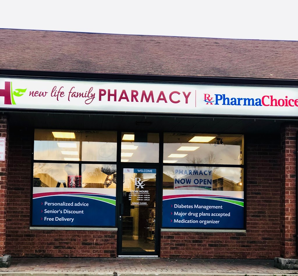 New Life Family Pharmacy | 201 Hurst Dr Unit 12, Barrie, ON L4N 8K8, Canada | Phone: (705) 733-1228