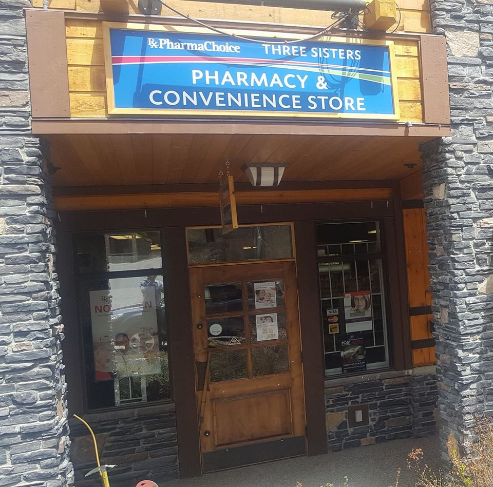 Three Sisters Pharmacy & Travel Clinic | 75 Dyrgas Gate Unit 104, Canmore, AB T1W 0A6, Canada | Phone: (403) 678-2220