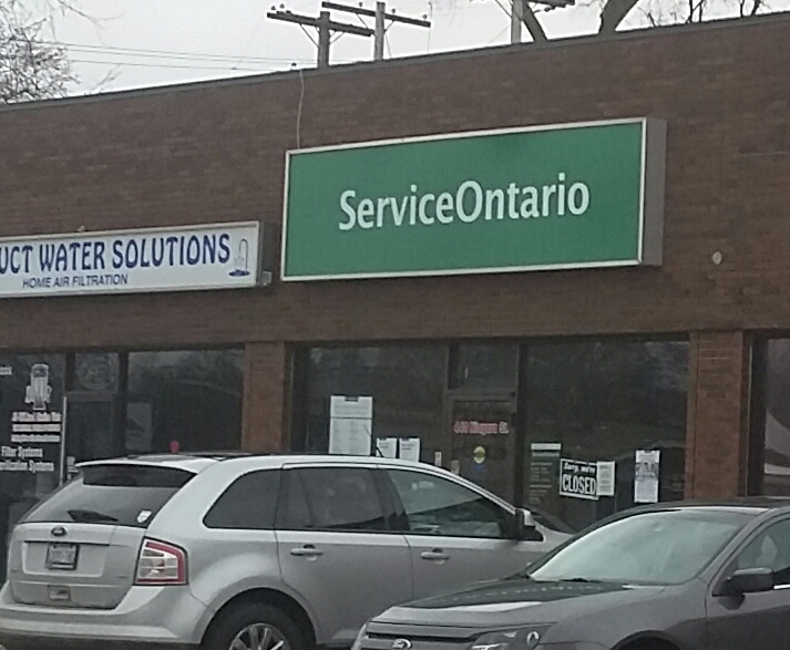 ServiceOntario | 440 Niagara St Unit 6B, Welland, ON L3C 1L5, Canada | Phone: (905) 735-1590