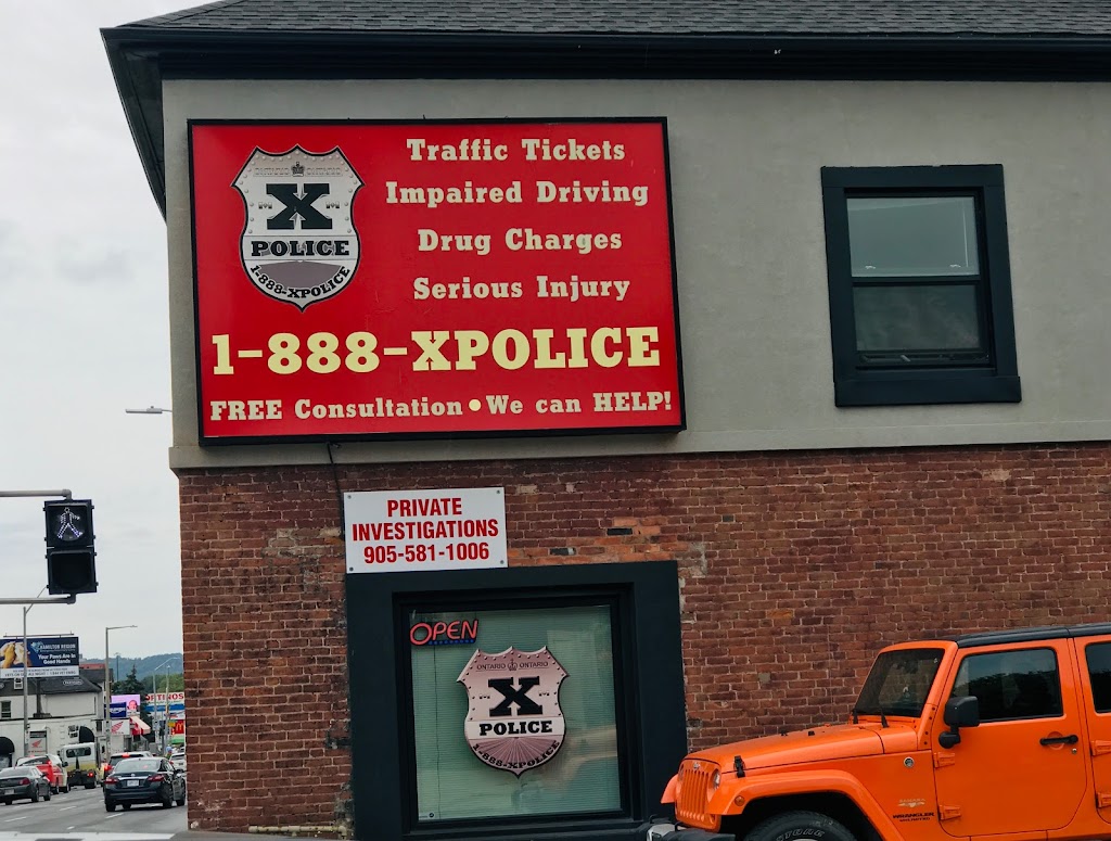 Xpolice Hamilton - Law Firm | 554 King St W, Hamilton, ON L8P 1C2, Canada | Phone: (905) 581-1006