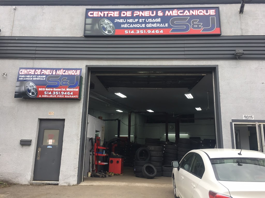Centre de Pneu & Mécanique S&J | 9015 Rue Notre-Dame Est, Montréal, QC H1L 3M7, Canada | Phone: (514) 351-9464