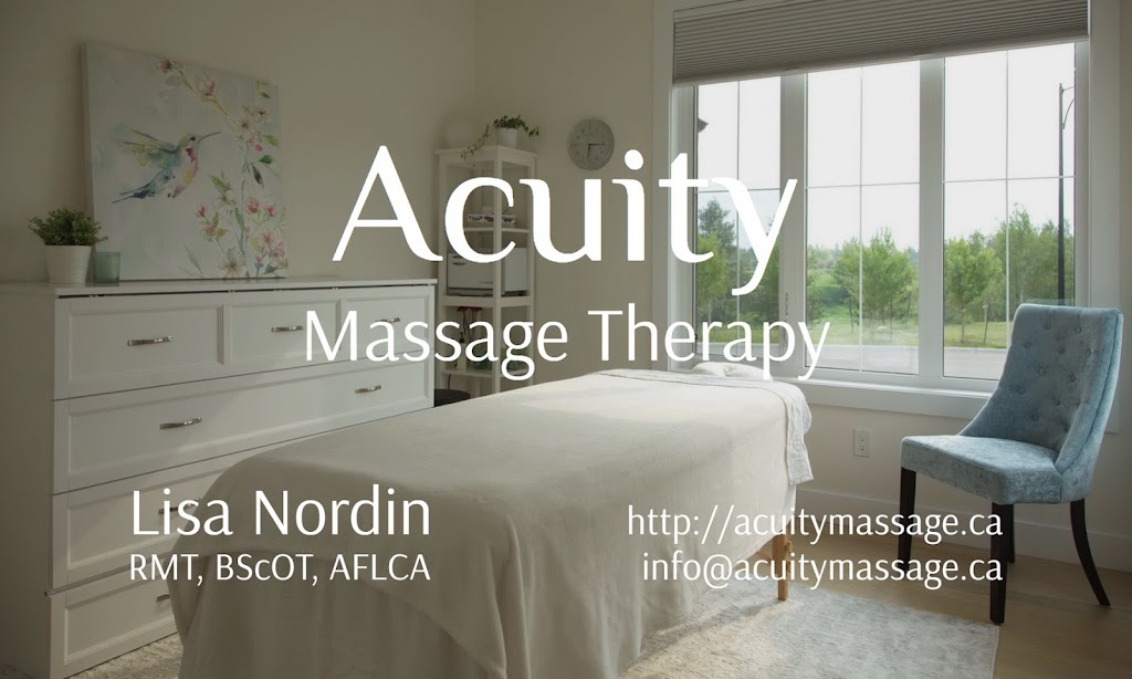 Acuity Massage Therapy | 1371 Graydon Hill Way SW, Edmonton, AB T6W 3C6, Canada | Phone: (780) 700-2448