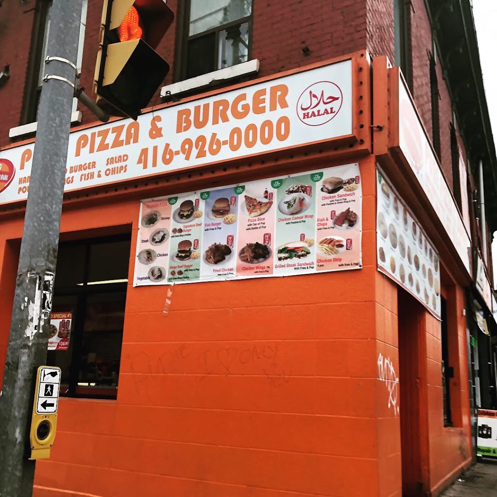 Pure Pizza & Burger | 314 Parliament St, Toronto, ON M5A 2Z7, Canada | Phone: (416) 926-0000