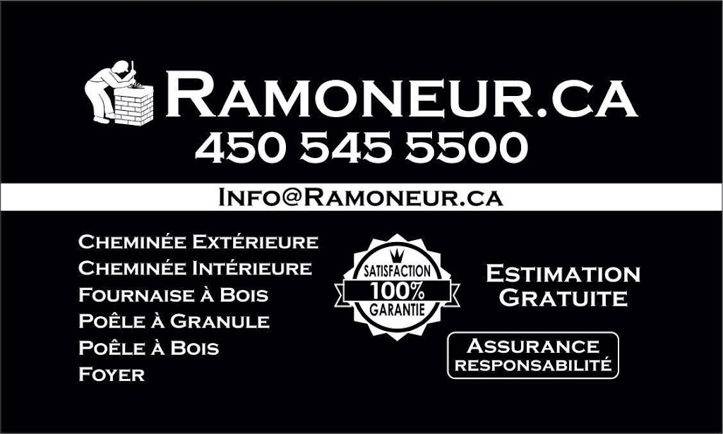 Ramoneur.ca | 353 Rang Saint-André, Saint-Jacques-le-Mineur, QC J0J 1Z0, Canada | Phone: (450) 545-5500