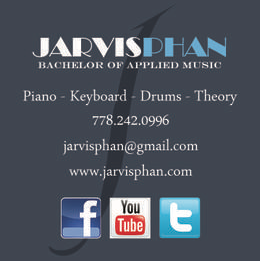 Jarvis Phan Music Studio | 10419 Newark Pl, Surrey, BC V3R 6T9, Canada | Phone: (778) 242-0996