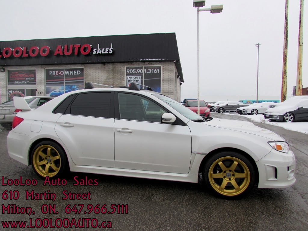 Looloo Auto Sales | 610 Martin St, Milton, ON L9T 3H6, Canada | Phone: (905) 901-3161