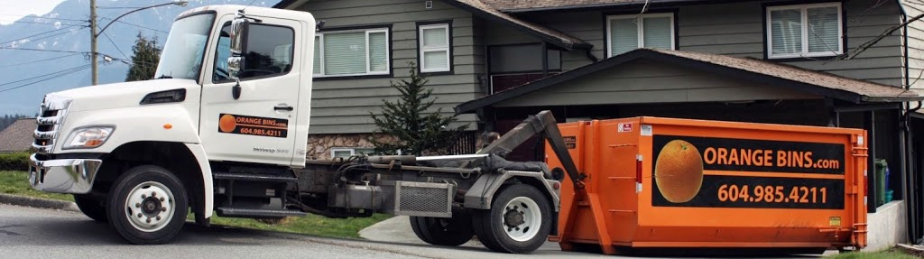 Orange Bins - Bin Rental North Vancouver | 3192 Strathaven Ln, North Vancouver, BC V7H 1G2, Canada | Phone: (604) 445-1000