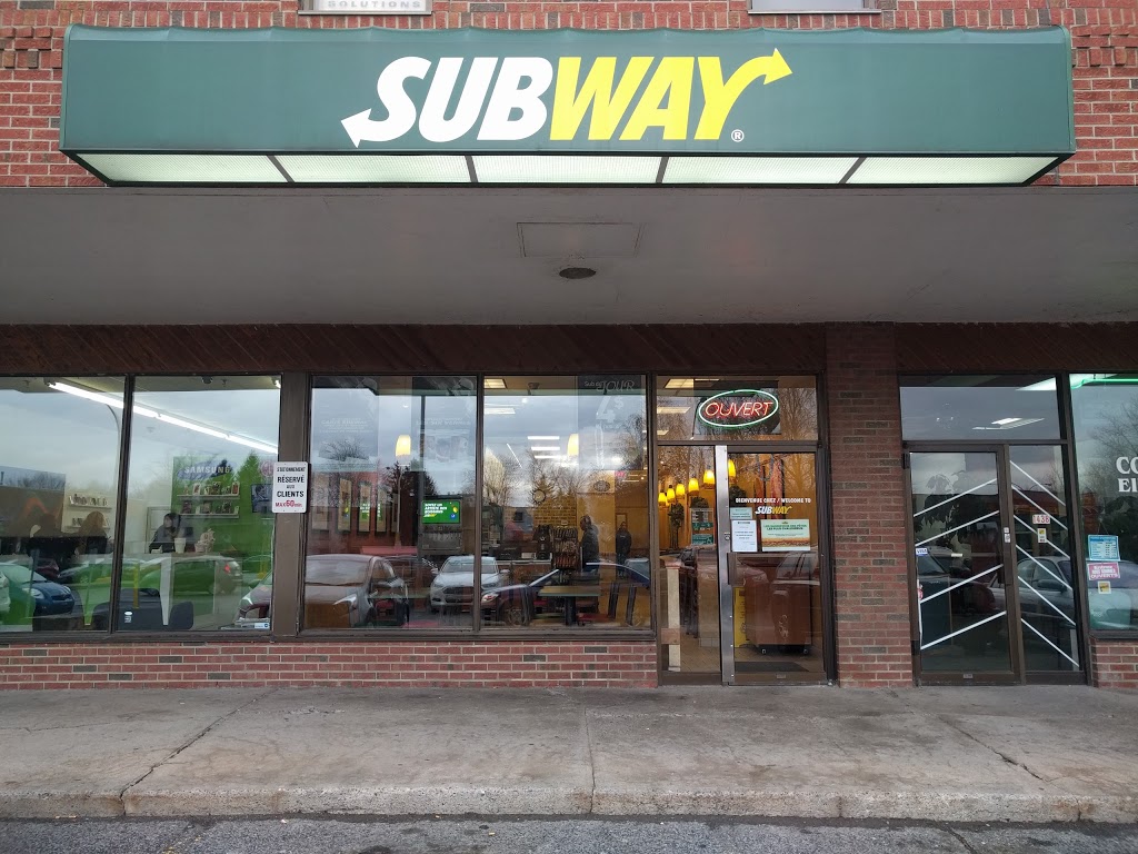 Restaurant SUBWAY | 1436 Av Victoria, Greenfield Park, QC J4V 1M7, Canada | Phone: (450) 466-4948