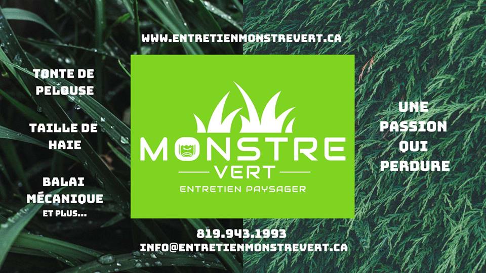 Monstre Vert | 9637 Boulevard de St Canut, Mirabel, QC J7N 1N6, Canada | Phone: (450) 848-4191