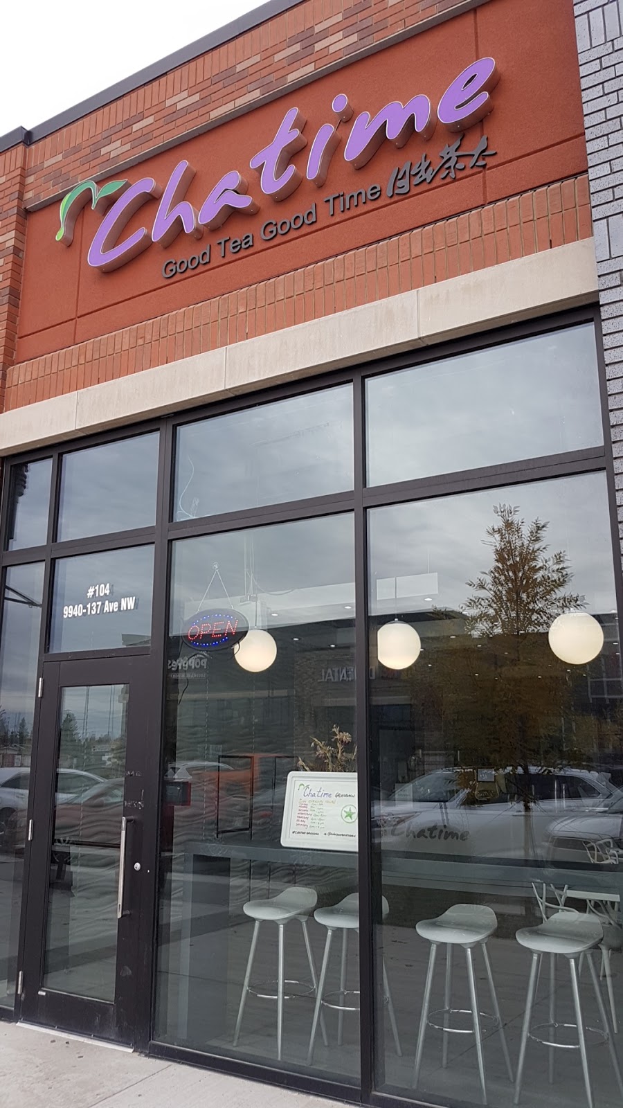 Chatime Griesbach | 9940 137 Ave NW #104, Edmonton, AB T5E 6W1, Canada | Phone: (780) 760-9940