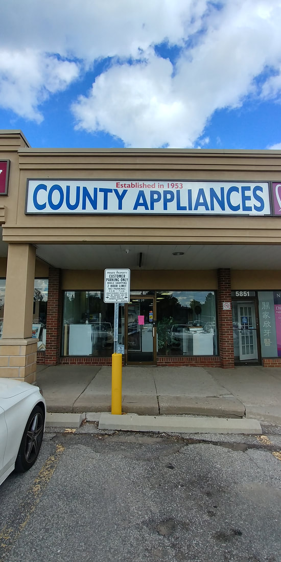 County Appliances | 5855 Leslie St, North York, ON M2H 1J8, Canada | Phone: (416) 225-2367