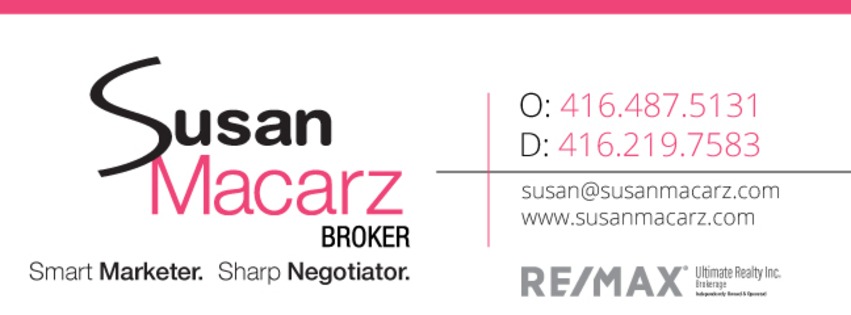 Susan Macarz | Real Estate Broker | 1739 Bayview Ave, East York, ON M4G 3C1, Canada | Phone: (416) 219-7583