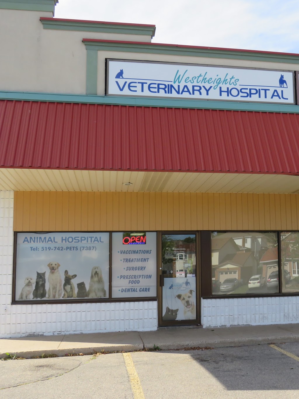 Westheights Veterinary Hospital | 450 Westheights Dr Unit #1, Kitchener, ON N2N 2B9, Canada | Phone: (519) 742-7387