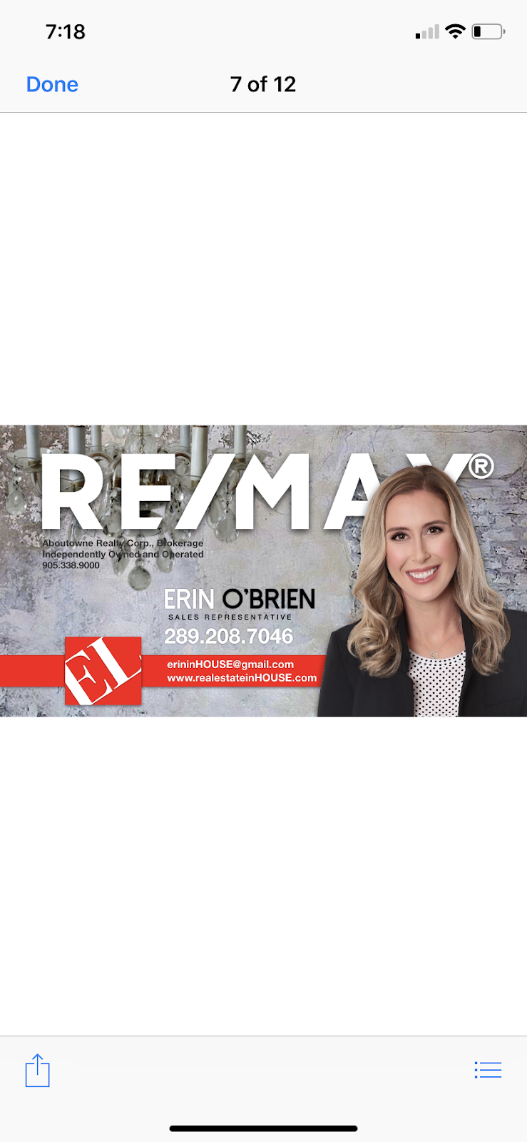 Erin O’Brien, RE/MAX Aboutowne Realty Corp., Brokerage | 100-1235 North Service Rd W, Oakville, ON L6M 2W2, Canada | Phone: (289) 208-7046