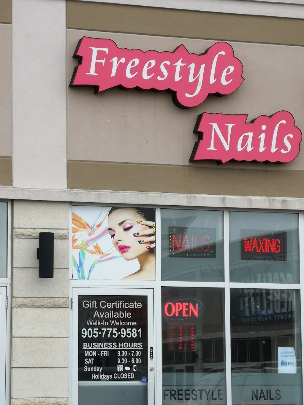 Freestyle Nails | 448 Holland St W, Bradford, ON L3Z 0G1, Canada | Phone: (905) 775-9581