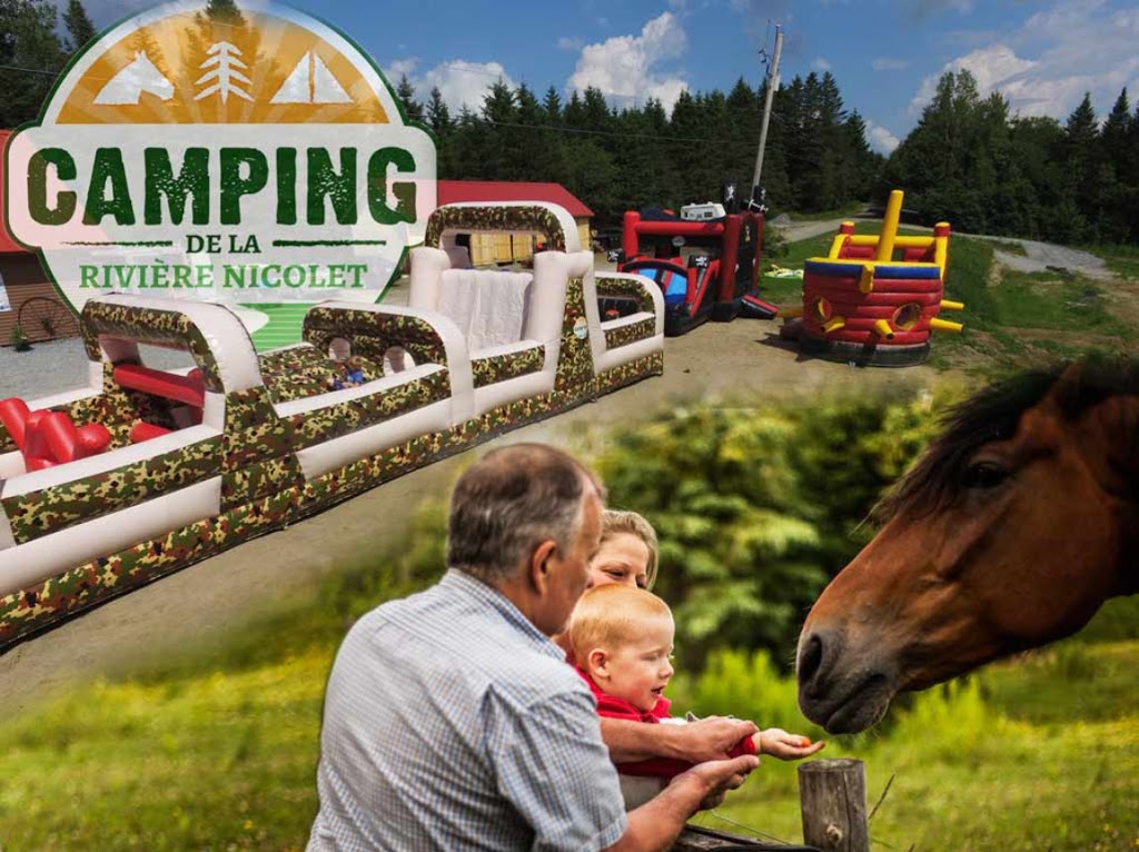 Camping de La Rivière Nicolet | 32 16e Rang, Wotton, QC J0A 1N0, Canada | Phone: (819) 828-0108