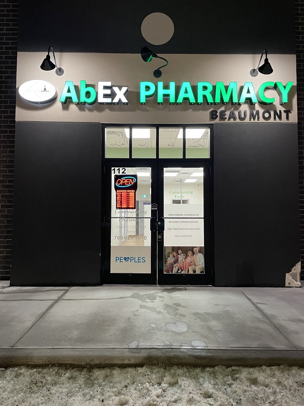 AbEx Pharmacy Beaumont | 6102 29 Ave Unit 112, Beaumont, AB T4X 0H5, Canada | Phone: (780) 929-1810