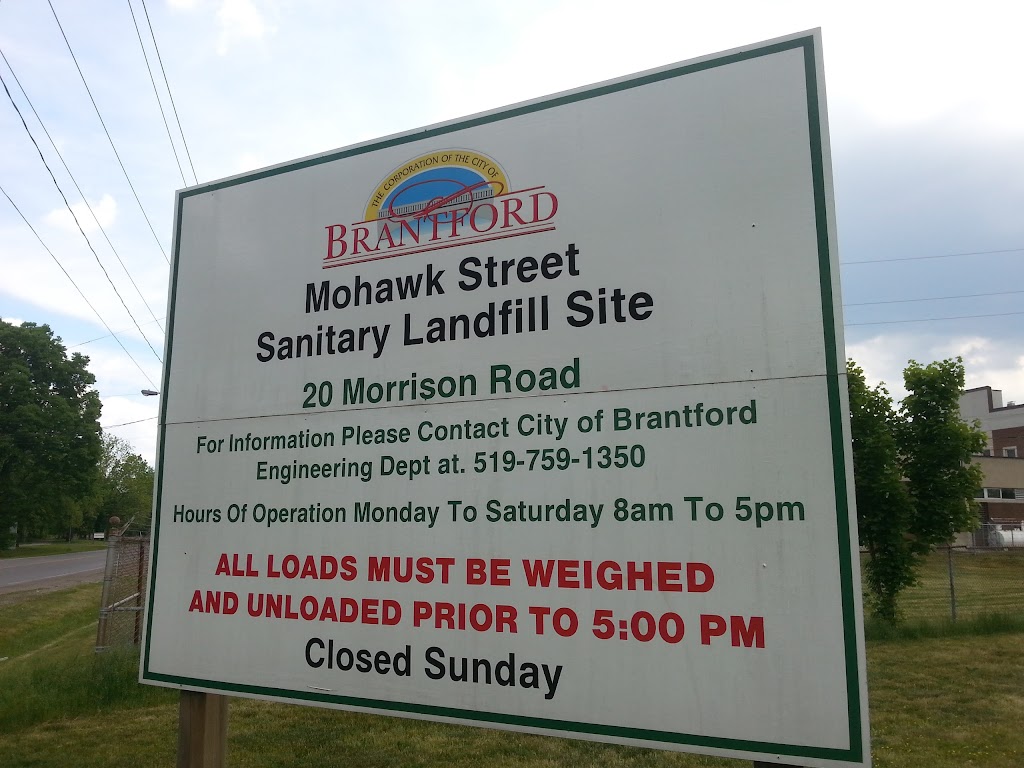 Brantford Landfill Site Scale | 5L9, 20 Morrison Rd, Brantford, ON N3T, Canada | Phone: (519) 759-7073