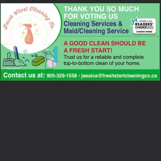 Fresh Start Cleaning Co. | 555 Scott Ave, Fort Erie, ON L2A 5E8, Canada | Phone: (905) 329-1558