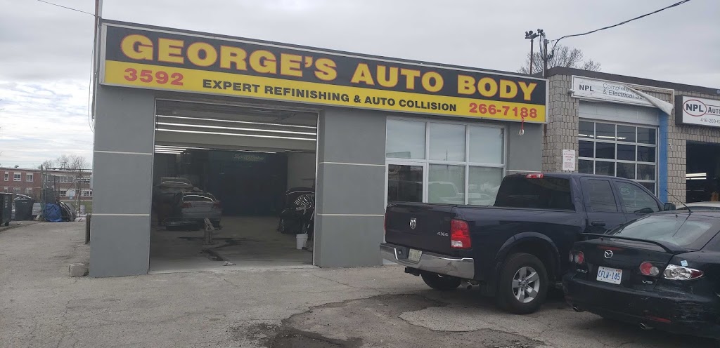 Georges Auto Body | 3592 St Clair Ave E, Toronto, ON M1K 1M2, Canada | Phone: (647) 699-0987
