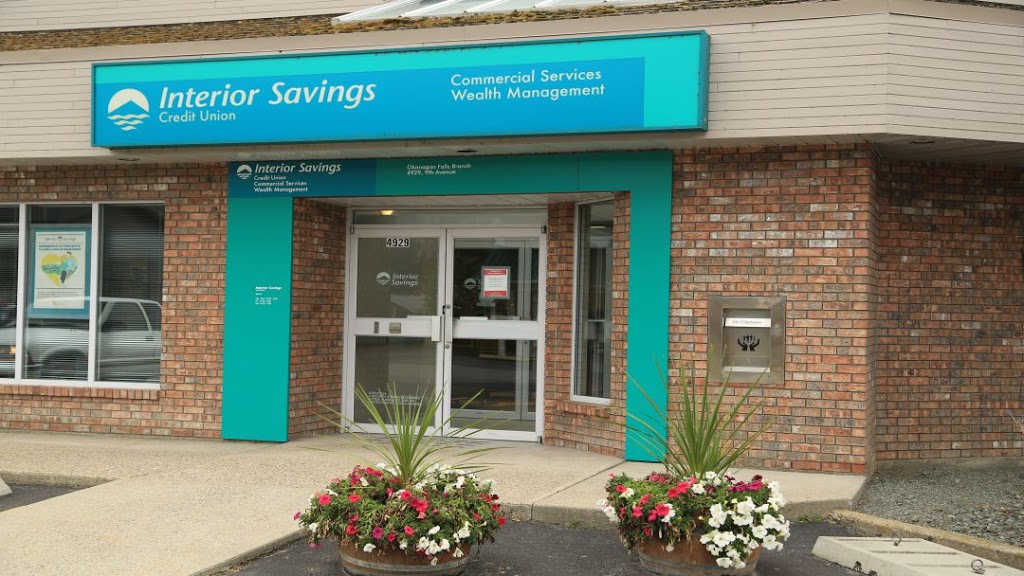 Interior Savings Credit Union | 4929 9th Ave, Okanagan Falls, BC V0H 1R0, Canada | Phone: (250) 497-8204