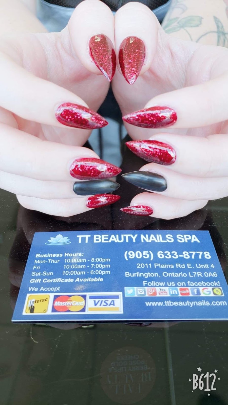 TT Beauty Nails Spa Burlington | 2011 Plains Rd E, Burlington, ON L7R 0A6, Canada | Phone: (905) 633-8778