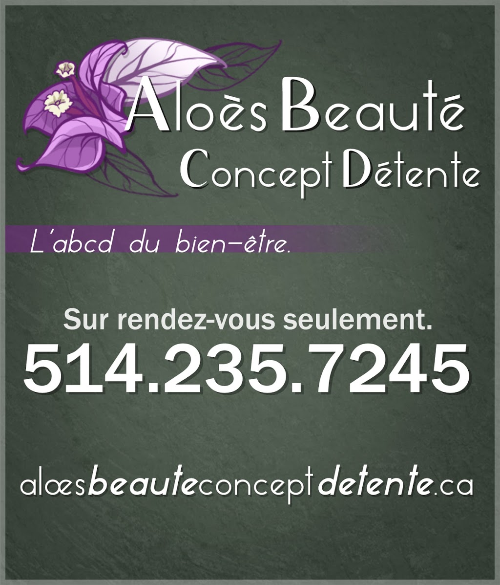 Aloès Beauté Concept Détente | 28 Rue des Taëls, Blainville, QC J7C 5C2, Canada | Phone: (514) 235-7245