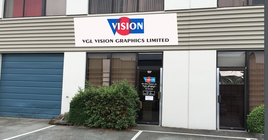 Vision Graphics Ltd. | 13060 80 Ave #107, Surrey, BC V3W 3B2, Canada | Phone: (604) 502-8598