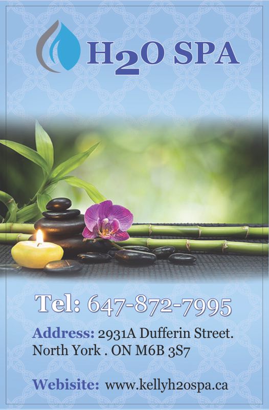 H2O Spa | 2931 Dufferin St A, North York, ON M6B 3S7, Canada | Phone: (647) 872-7995