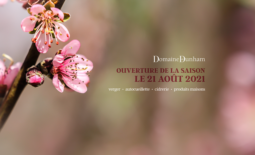 Domaine De Dunham Inc | 4470 Chemin Godbout, Dunham, QC J0E 1M0, Canada | Phone: (450) 295-1155