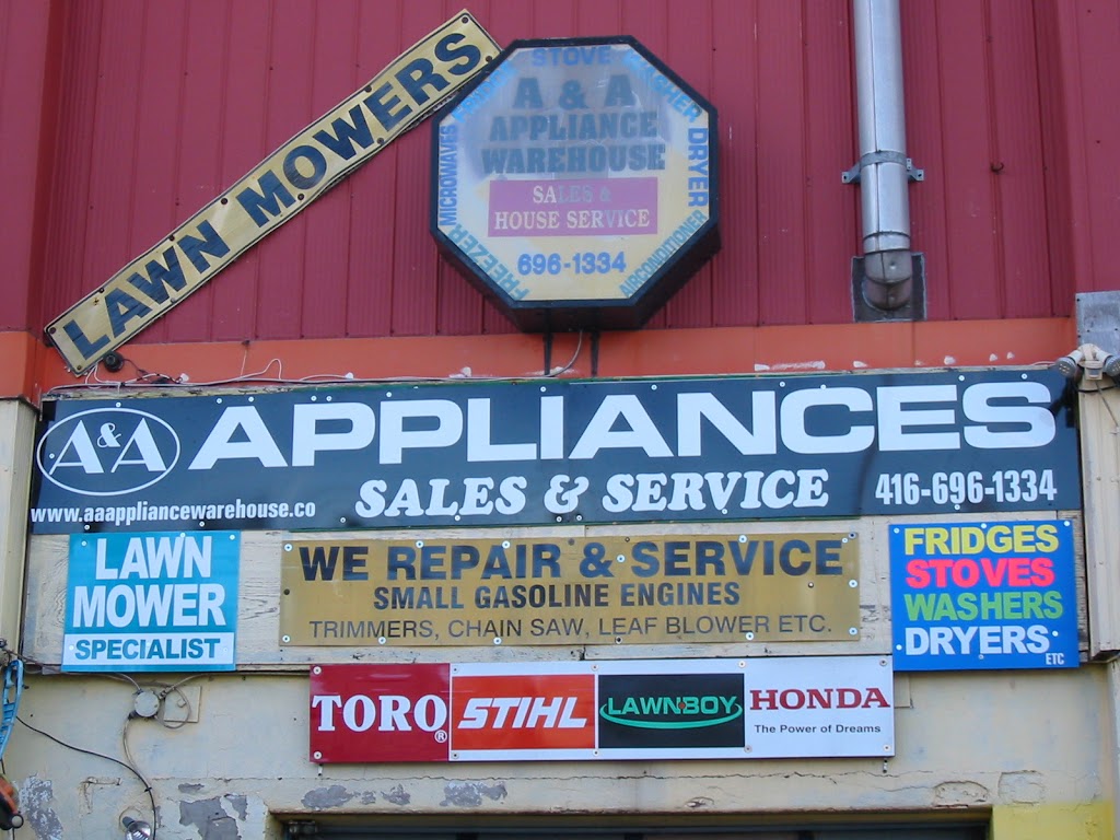 A&A Appliance Warehouse & Services | 1202 Woodbine Ave, East York, ON M4C 4E1, Canada | Phone: (416) 696-1334