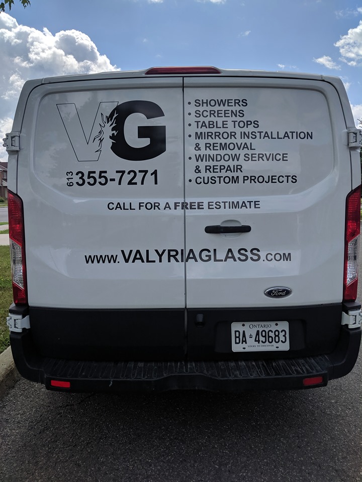 Valyria Glass | 5330 Canotek Rd Unit 39, Gloucester, ON K1J 9C5, Canada | Phone: (613) 410-9740