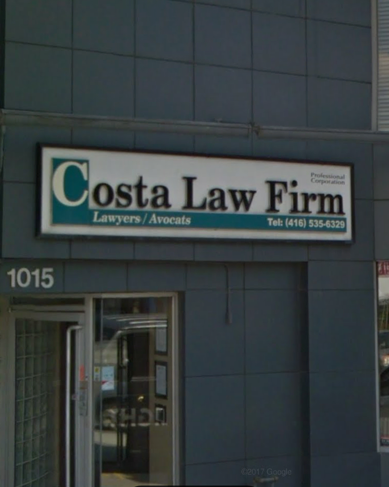 Costa Law Firm | Criminal Lawyer Newmarket | 17075 Leslie St Unit 7, Newmarket, ON L3Y 8E1, Canada | Phone: (416) 535-6329