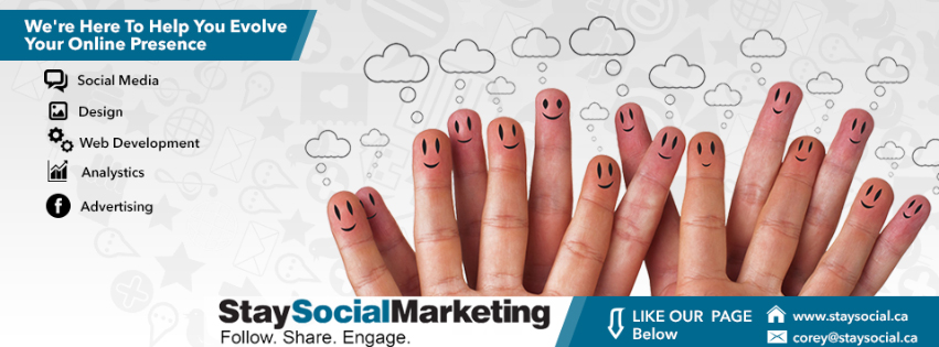 Stay Social Marketing | 123 Chain Lake Dr, Halifax, NS B3S 1B3, Canada | Phone: (902) 403-0250