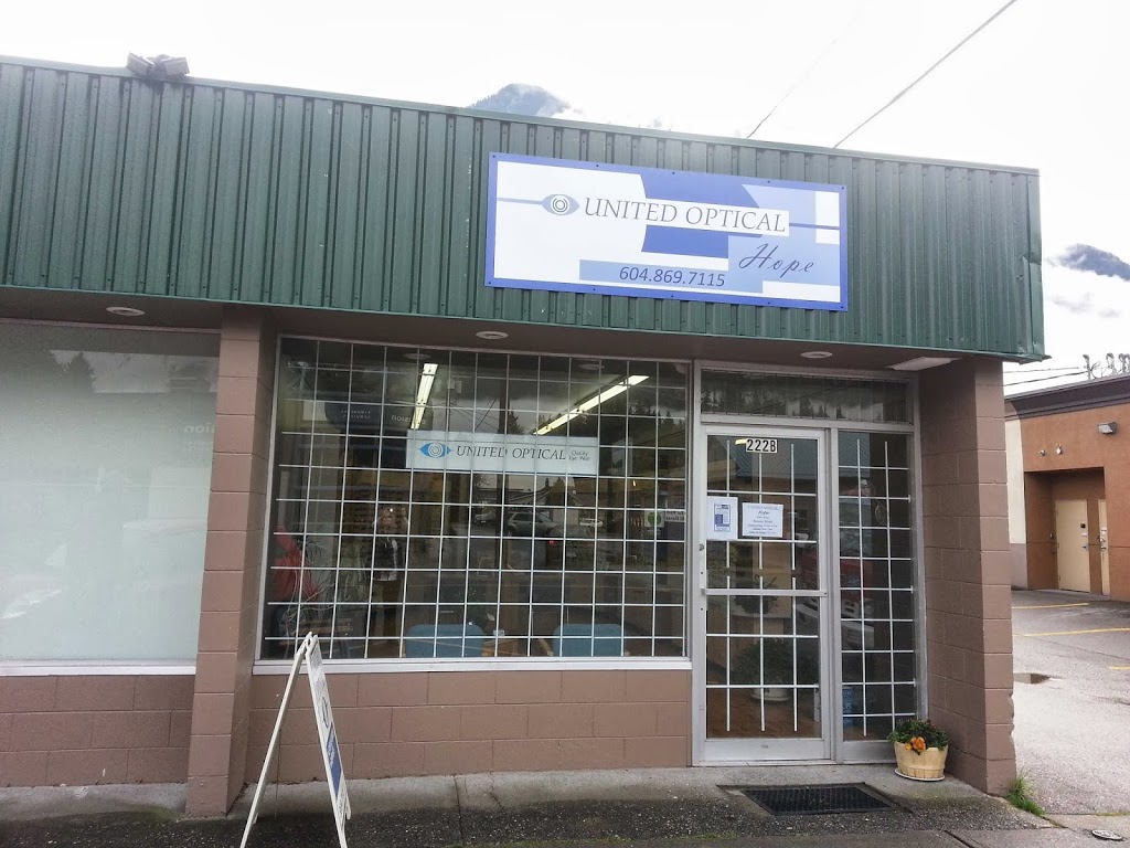 Hope Optical | 222 B Commission St, Hope, BC V0X 1L0, Canada | Phone: (604) 869-7115