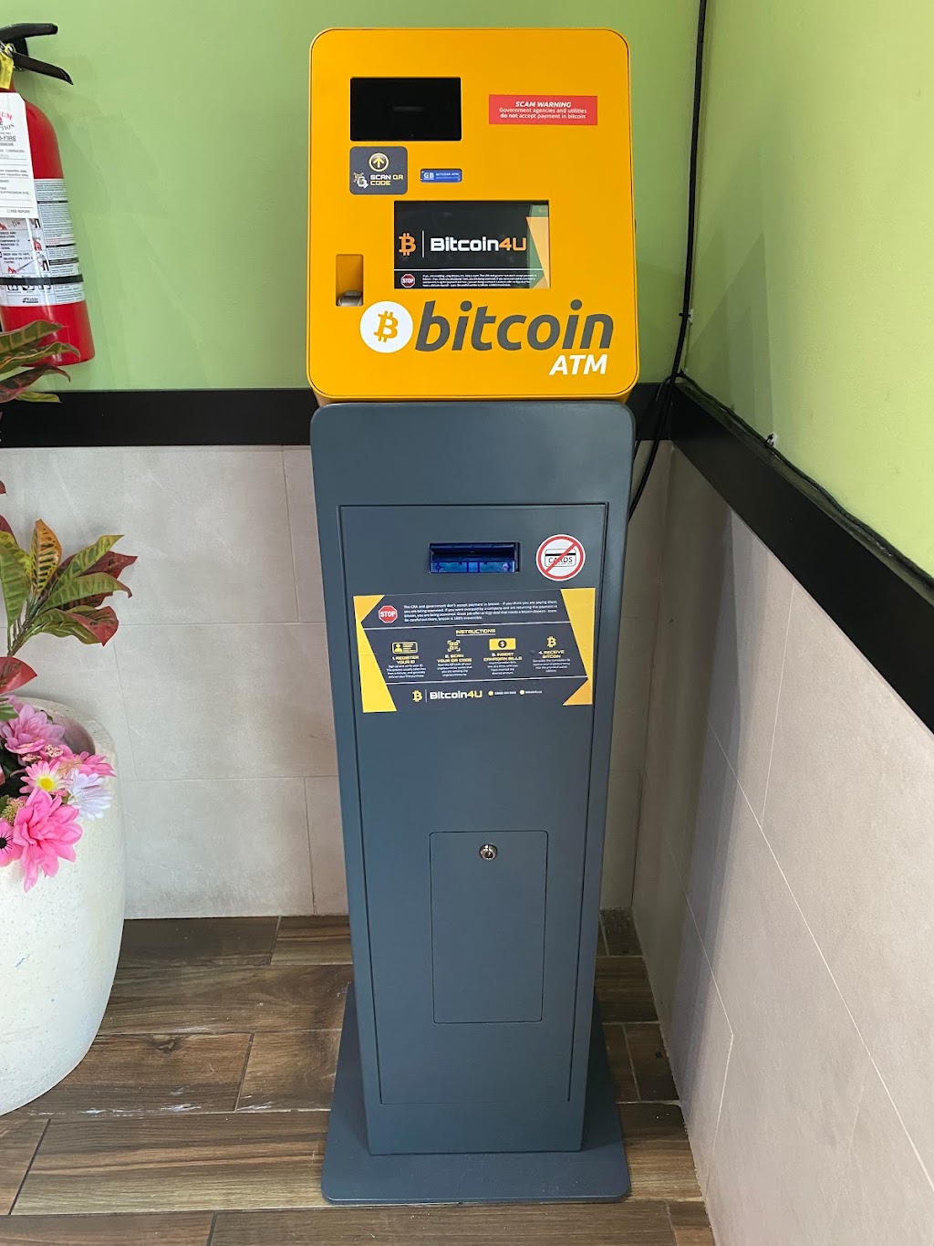 Bitcoin4U Bitcoin ATM | Lazeez Shawarma, 1812 Simcoe St N, Oshawa, ON L1G 4Y3, Canada | Phone: (905) 576-9950