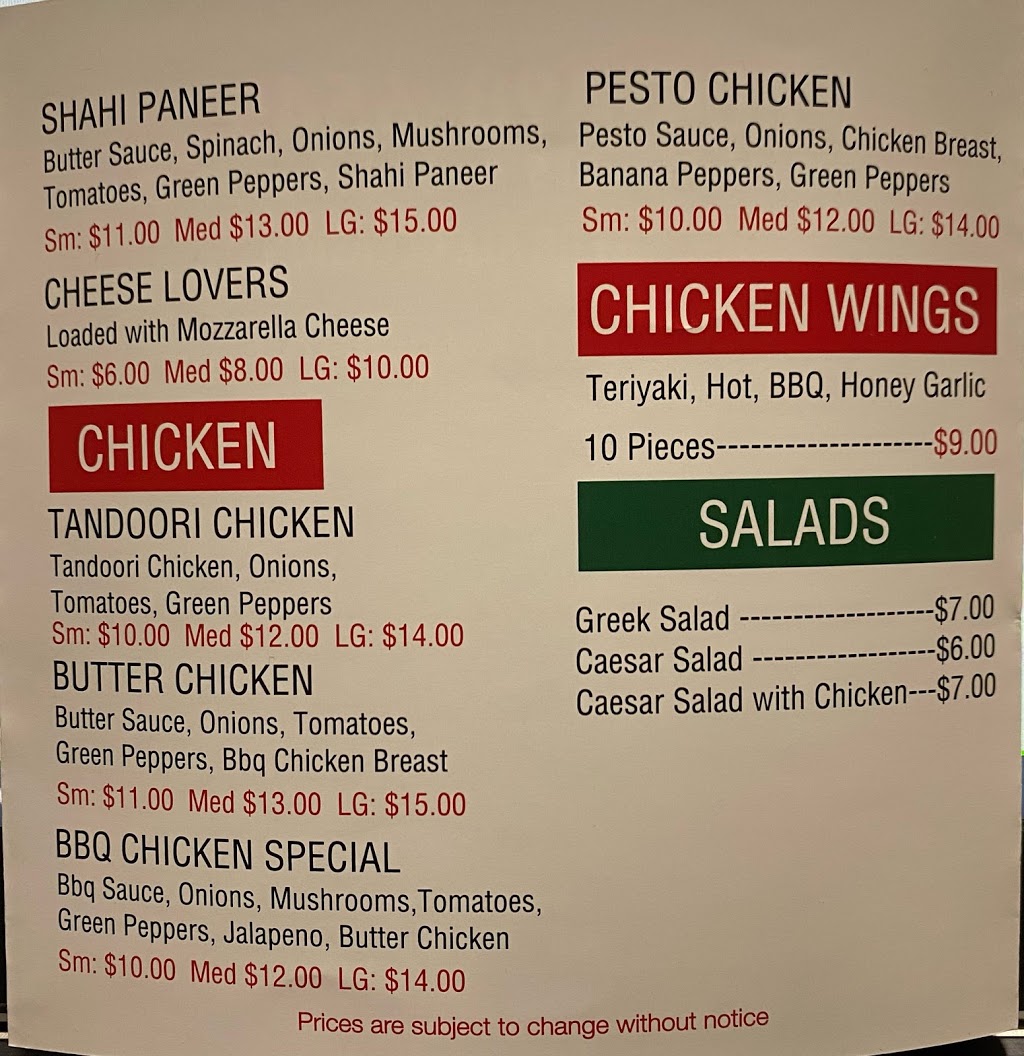 Tasty Bite Pizza & Indian Cuisine | 12941 115 Ave #102, Surrey, BC V3R 0E2, Canada | Phone: (604) 498-6545