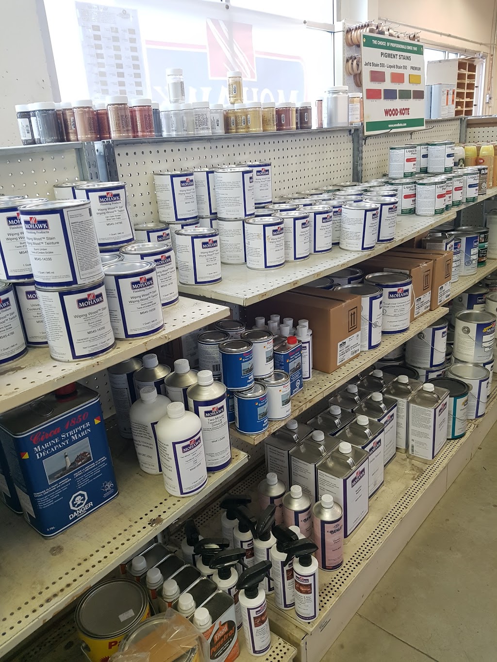 Mohawk Finishing Products | 1565 East Kent Ave N, Vancouver, BC V5P 4Y7, Canada | Phone: (604) 324-6787