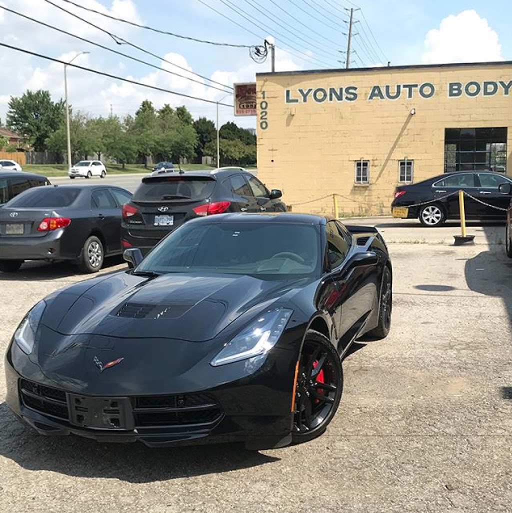 Lyons Auto Body Ltd | 1020 Burnhamthorpe Rd W, Mississauga, ON L5C 2S4, Canada | Phone: (905) 277-1456