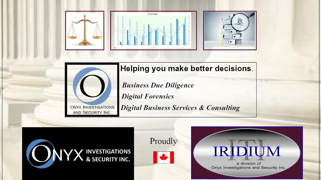 Onyx Investigations and Security Inc | 1375 Southdown Rd #104, Mississauga, ON L5J 2Z1, Canada | Phone: (289) 242-1890