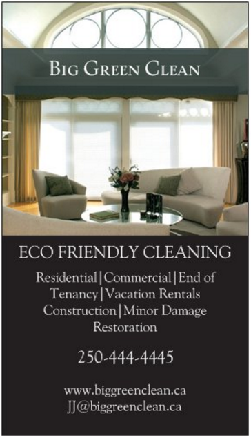 Big Green Clean | 160 First Ave, Christina Lake, BC V0H 1E0, Canada | Phone: (250) 444-4445