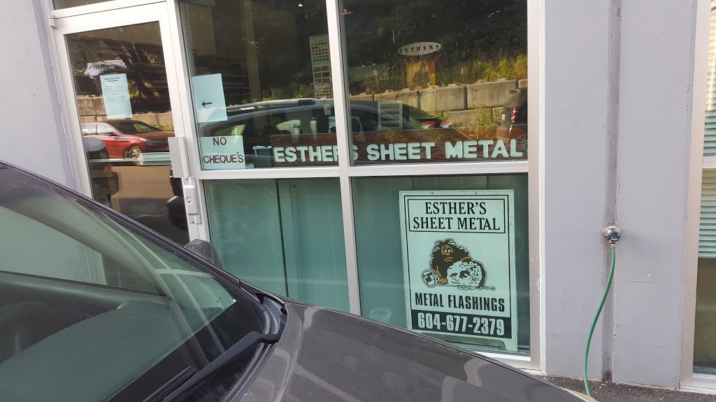 Esthers Sheet Metal | 3738 Keith St, Burnaby, BC V5J 3B9, Canada | Phone: (604) 677-2379